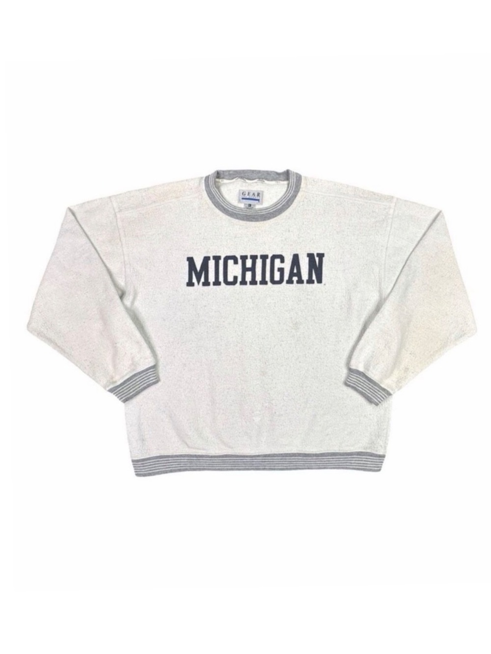 Vintage Gear For Sport University of Michigan Crew Neck Sweatshirt - Size XL